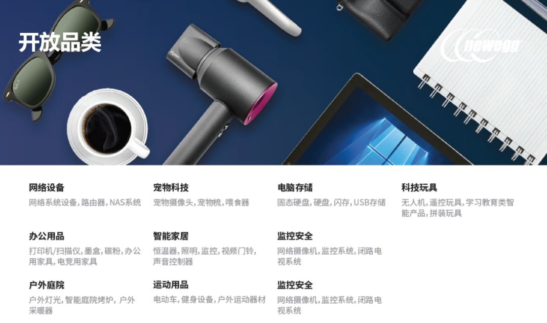 佈局全球80+國的北美電商Newegg，2020中國賣家特別扶持方案來了！