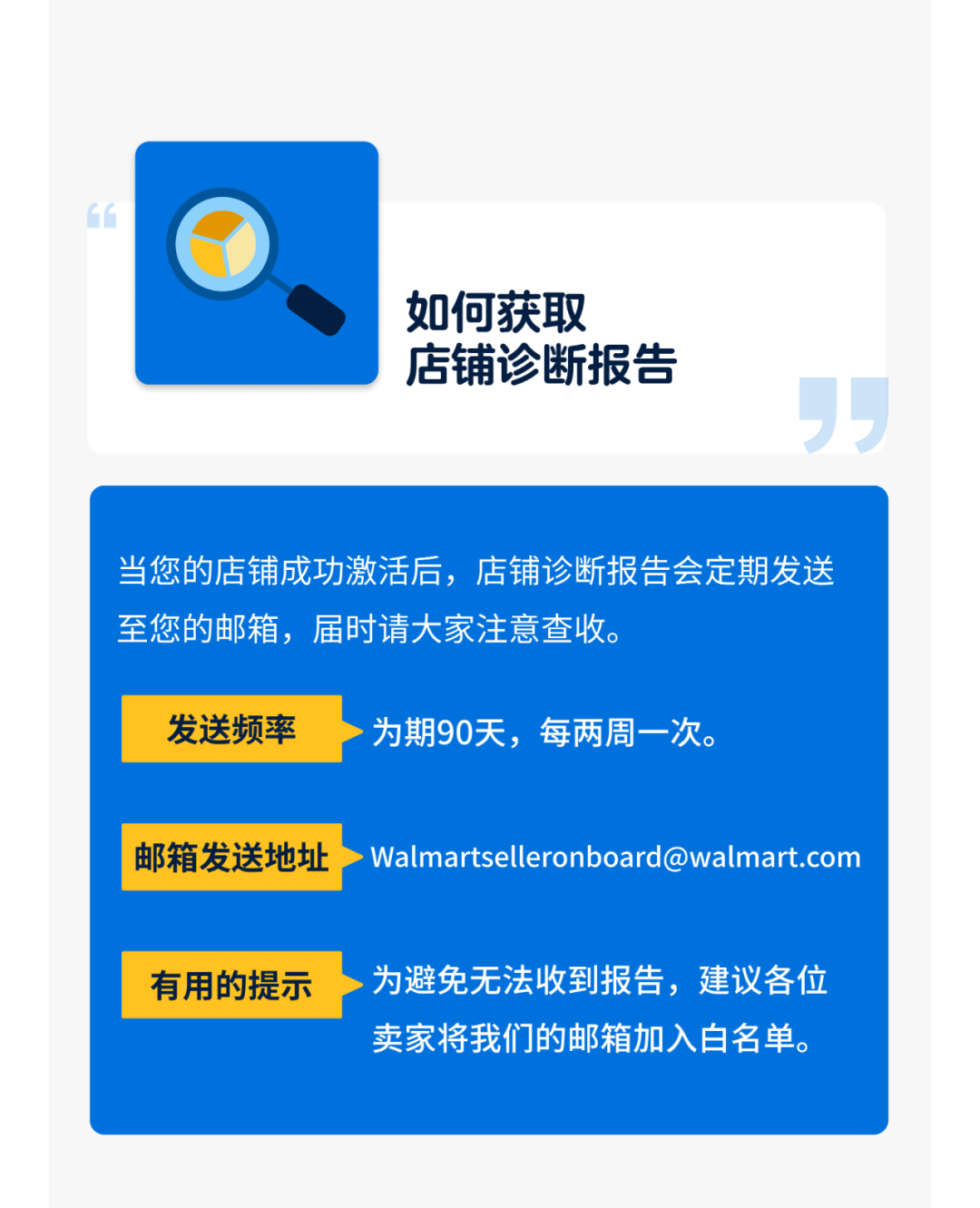 全新上線！針對新賣家的一對一店鋪診斷報告