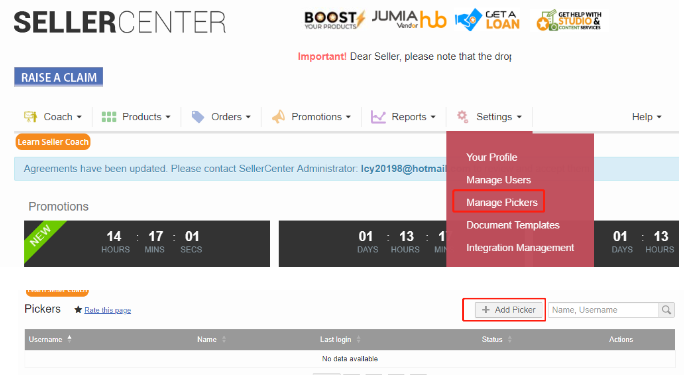 Jumia賣家如何添加提貨人？Jumia提貨人添加教程