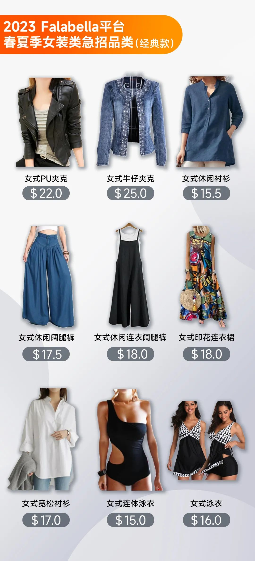2023falabella.com春夏季女裝急招單品出爐！