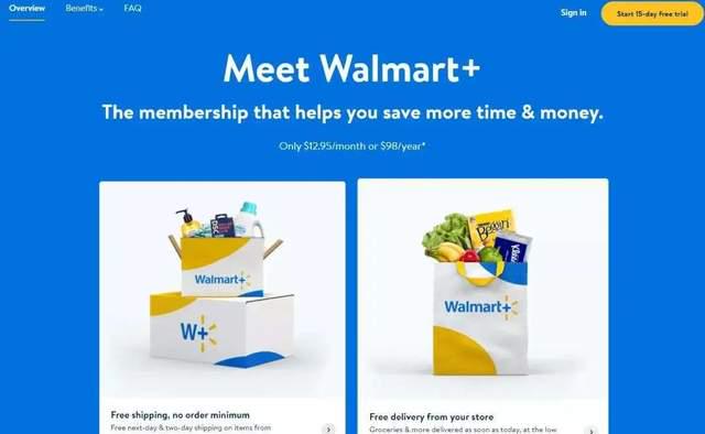 沃爾瑪推出 Walmart+ Weekend活動，對標亞馬遜！