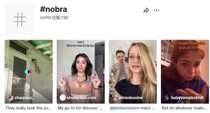 胸貼、塑型衣熱賣！TikTok掀起“無胸罩”女權運動潮