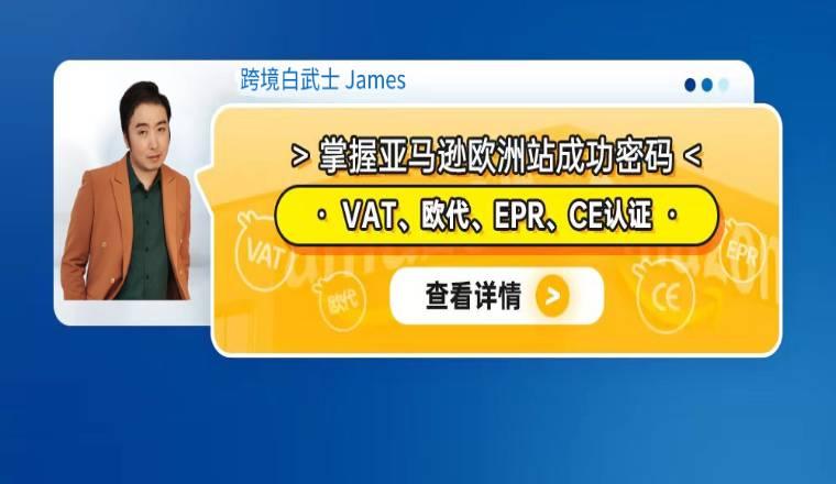 掌握亞馬遜歐洲站成功密碼：VAT、歐代、EPR、CE認證