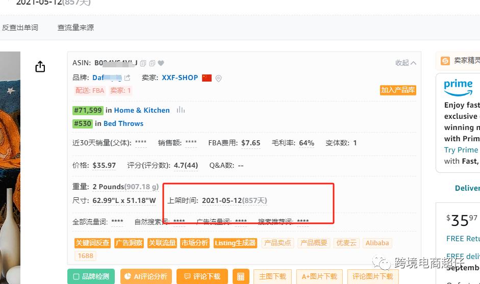 亞馬遜選品推薦（僅供參考）：萬聖節毯子