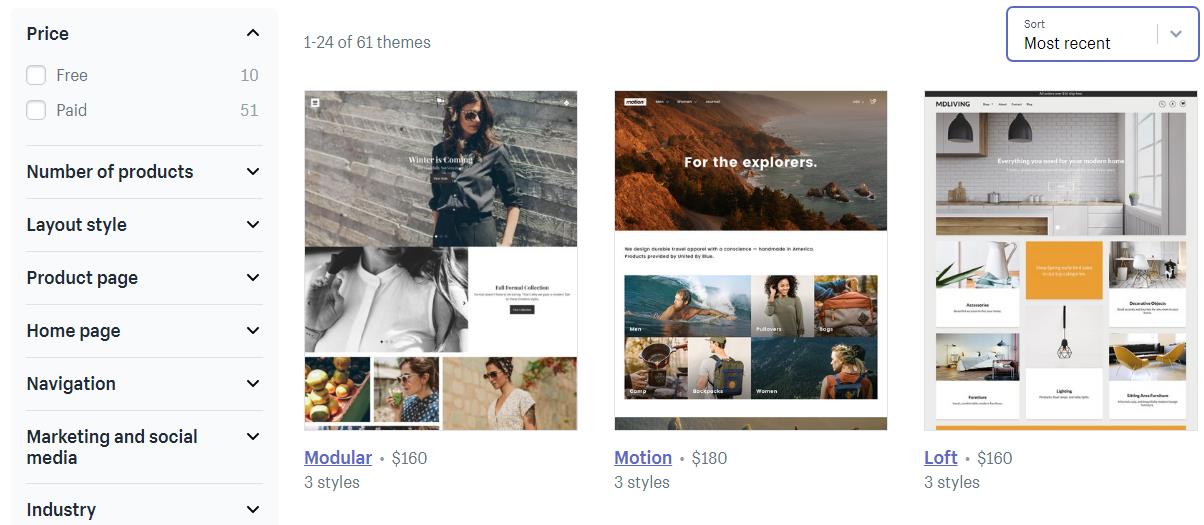 Shopify主題安裝與設置