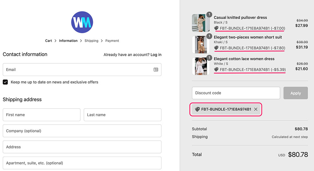 Shopify插件 Frequently Bought Together Upsell 設置
