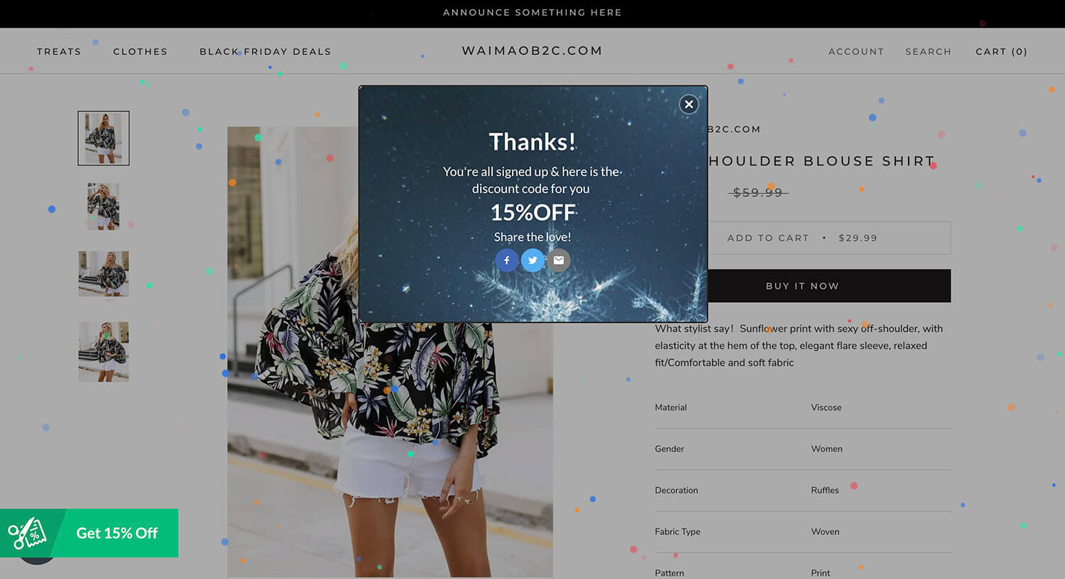 Shopify測試訂單