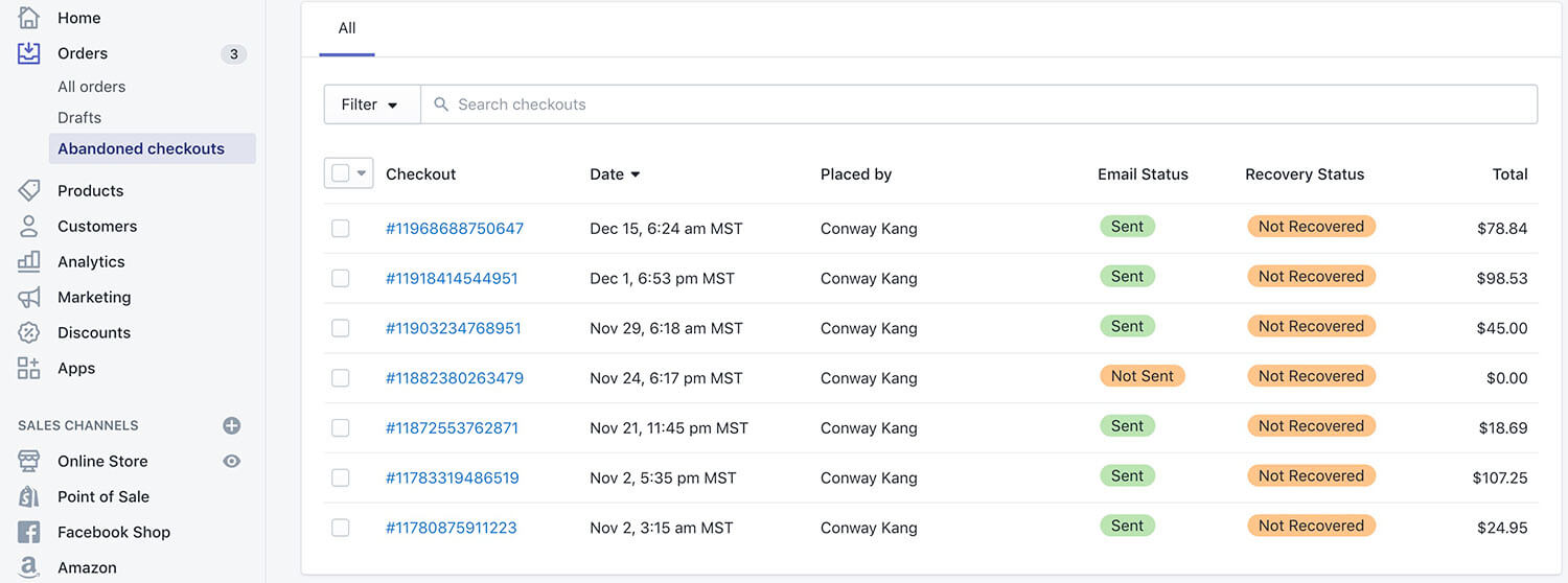 Shopify店鋪遺棄訂單挽救成功率27%,使用Mailchimp你也可以做到