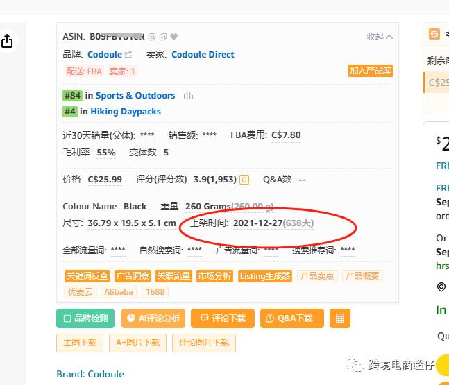 亞馬遜選品推薦（僅供參考）斜挎包