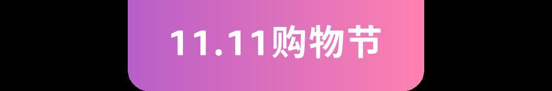 11月購物節搶先看！做好業績增長規劃“搶佔先機”