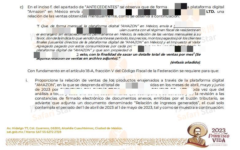 Amy聊跨境：墨西哥稅局突擊查稅！亞馬遜賣家須儘快合規！​