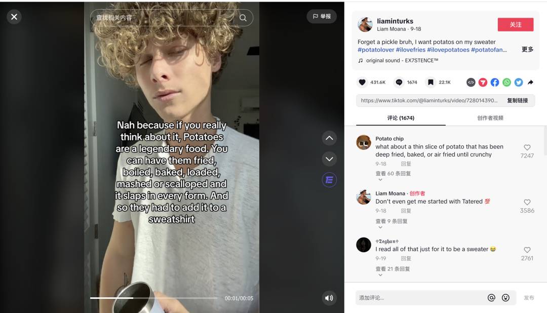 GMV達184萬美元，酸黃瓜衛衣在TikTok Shop美國成爲現象級爆品，這屆年輕人都在想啥？