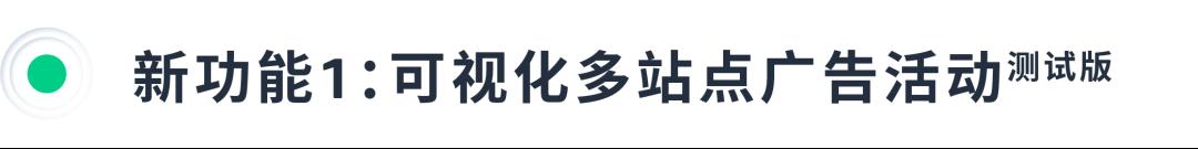 新功能報到！告別多站點運營“反覆彈跳”時代！