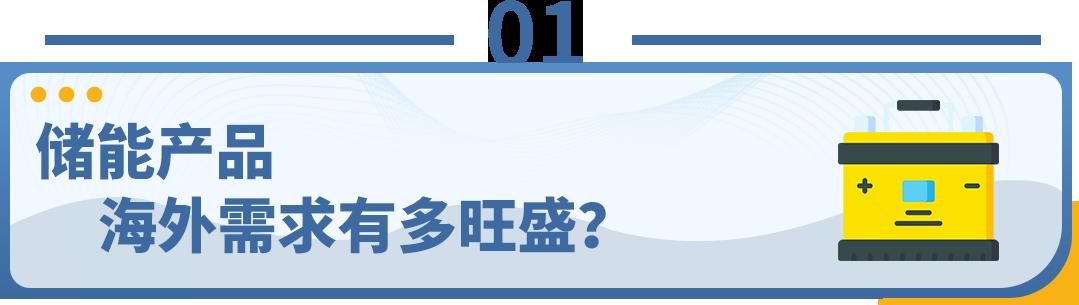洞察海外需求，亞馬遜儲能大賣全渠道年收入超10億！儲能出海爲何如此吸金？