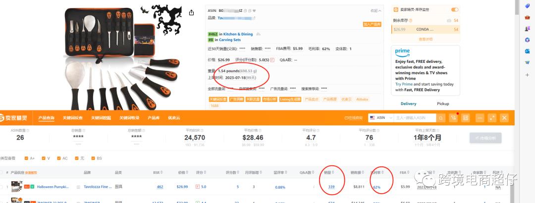 亞馬遜選品推薦（僅供參考）南瓜雕刻工具刀套