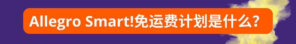 從中國發貨的賣家參加Allegro Smart!計劃的步驟指南 —— 馬上就參加計劃！