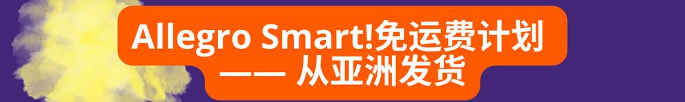 從中國發貨的賣家參加Allegro Smart!計劃的步驟指南 —— 馬上就參加計劃！
