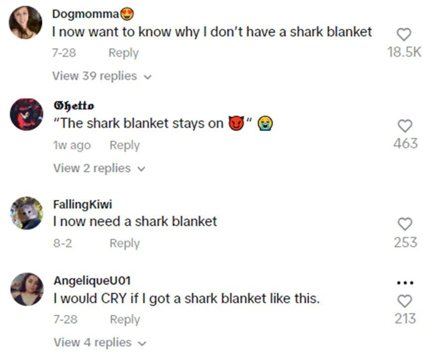 TikTok再出“爆款”！鯊魚毛毯熱度破億，賣家月出數萬單？！