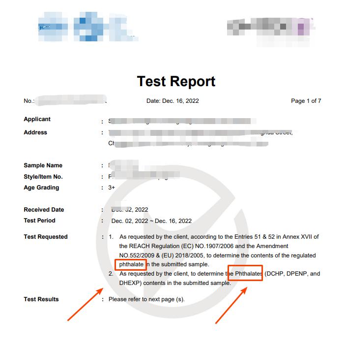 Temu平臺CE-Rohs；RSL-Report、Phthalate 、Sccp有關成分類資質上傳指引