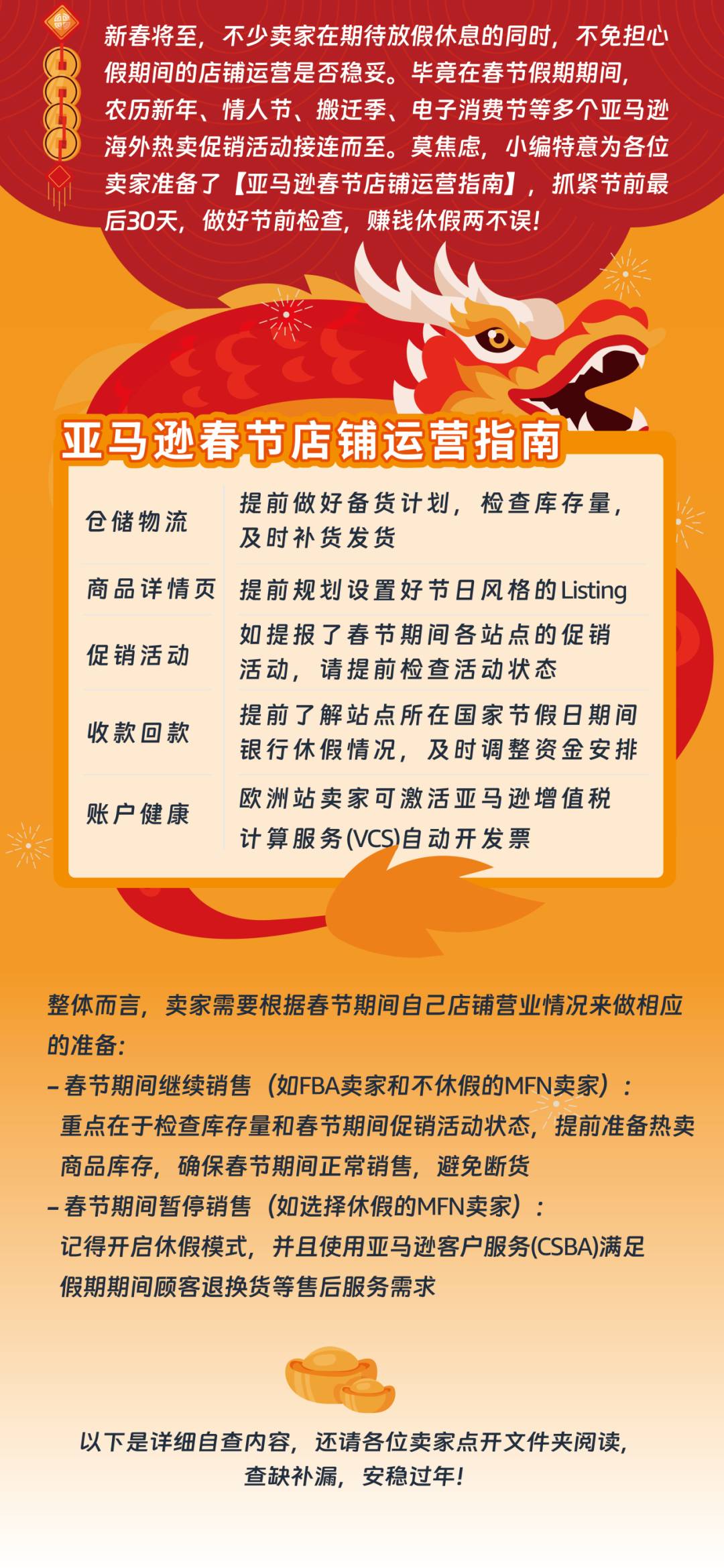 亞馬遜春節店鋪運營指南