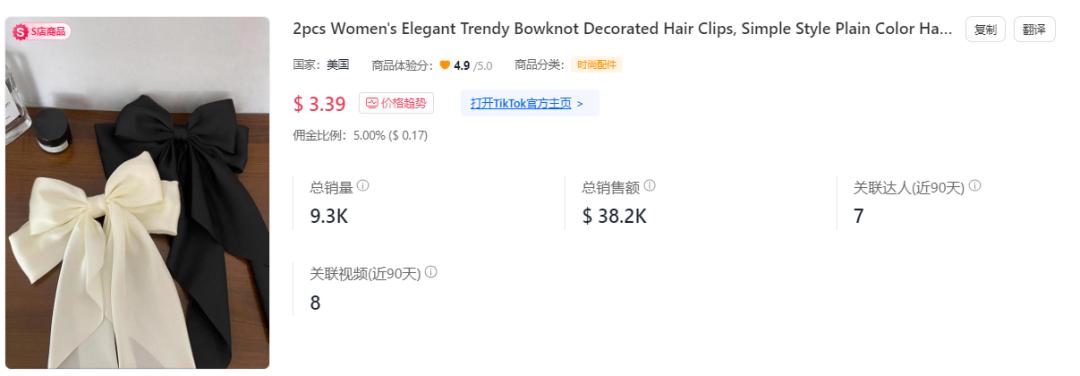 ​單日出貨4.4萬件，一週小賺180萬！TikTok Shop美國小店(1.8-1.14)新榜
