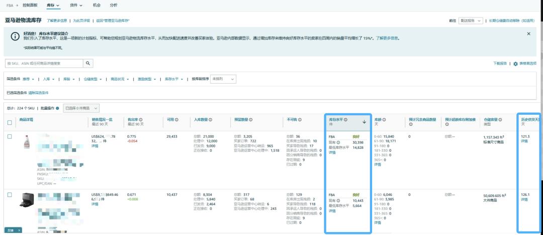 詳解 | 2024亞馬遜美、歐、日3站FBA庫存管理的全新服務和費用調整