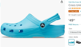 2024.06.06亞馬遜選品推薦（僅供參考）：洞洞鞋