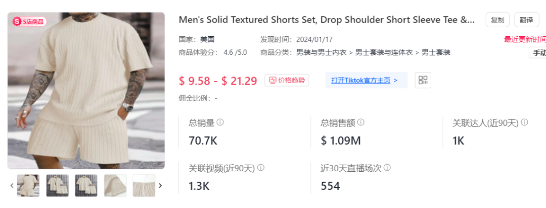 “單色眼影”直播出單近5萬件，兒童復古相機、男士套裝衝上類目第一 | TikTok美國小店周榜