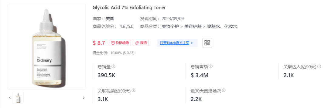“除臭劑”爆賣美區，出單近40萬件！| TikTok美國小店周榜