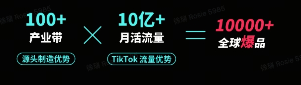 TikTok Shop跨境電商上線“產業帶100計劃”，助力商家爆品孵化