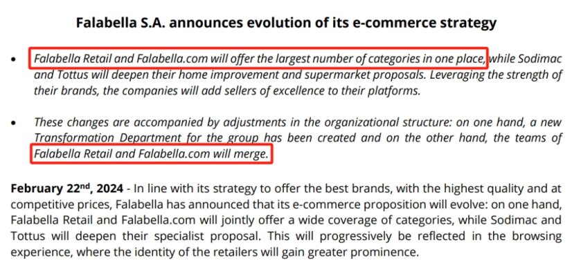 全渠道戰略騰飛：戰略升級！Falabella.com和Falabella Retail團隊的整合統一！