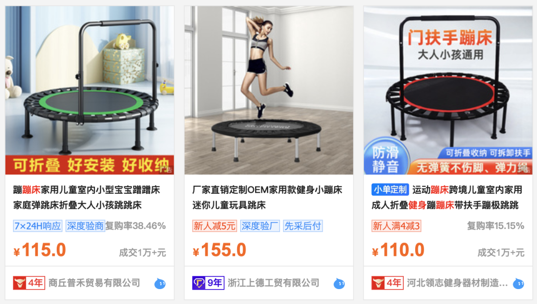 毛利率900%！“大人的玩具”迷你健身蹦牀火銷TikTok美國站