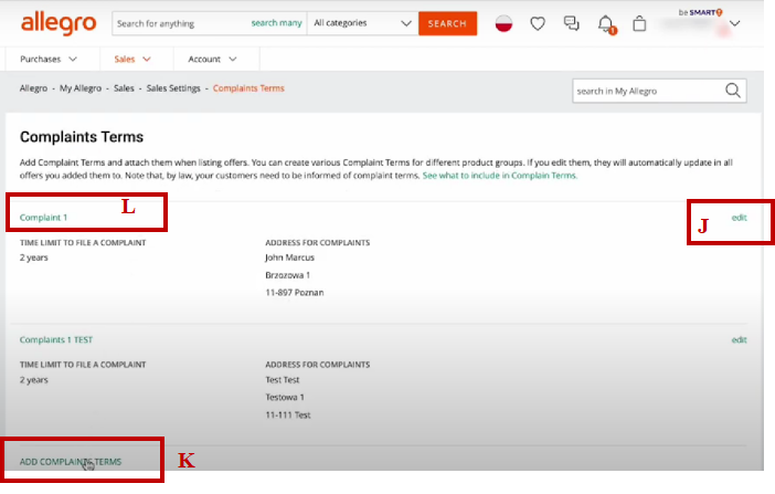 Allegro企業賬戶上架產品(offer)指南