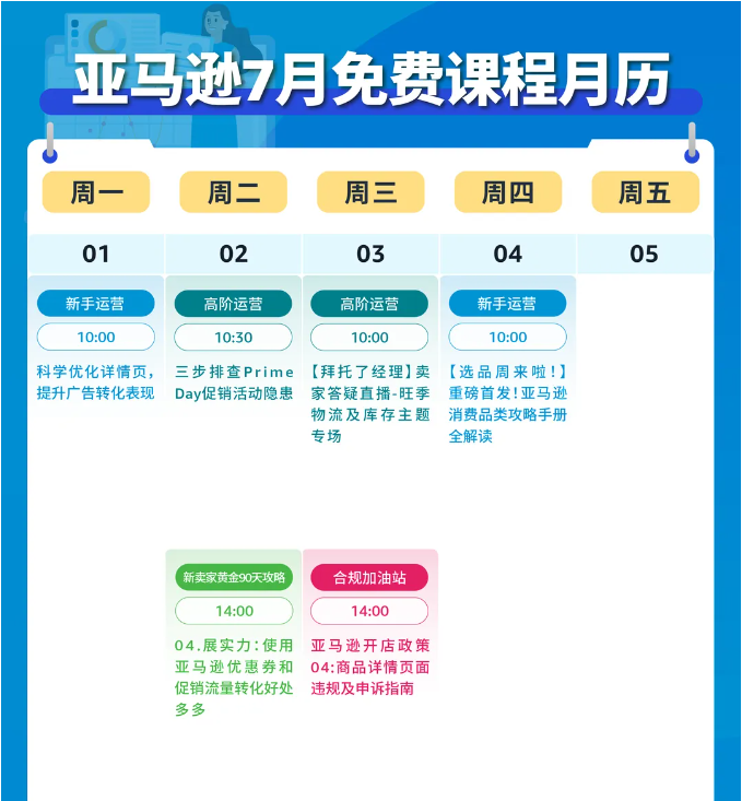 衝刺Prime會員日！倒計時15天促銷來襲，快來跟隨亞馬遜查漏補缺！