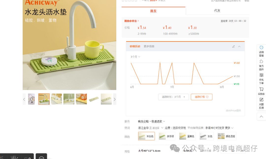 2024.08.10亞馬遜選品推薦（僅供參考）：水龍頭墊