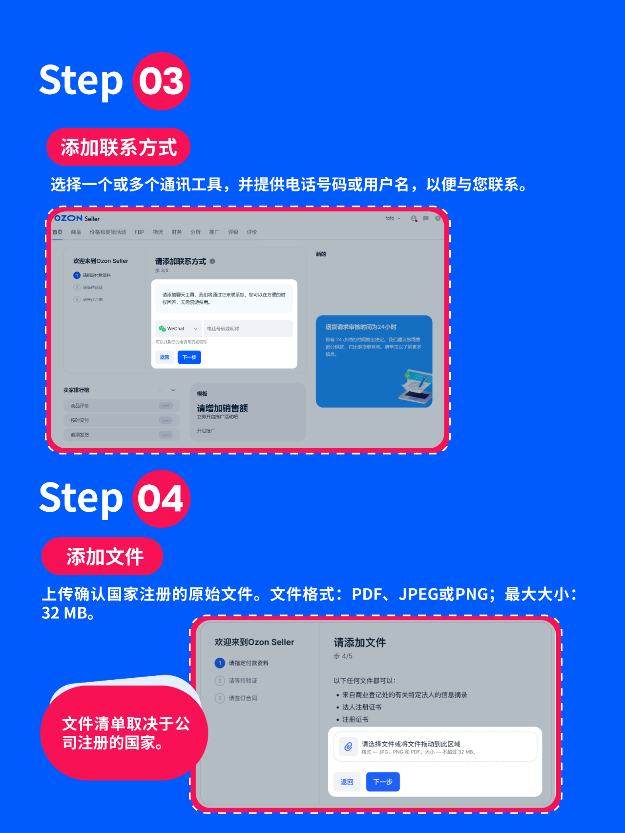 僅需5步！Ozon小白入駐教程完整版，快快收藏！