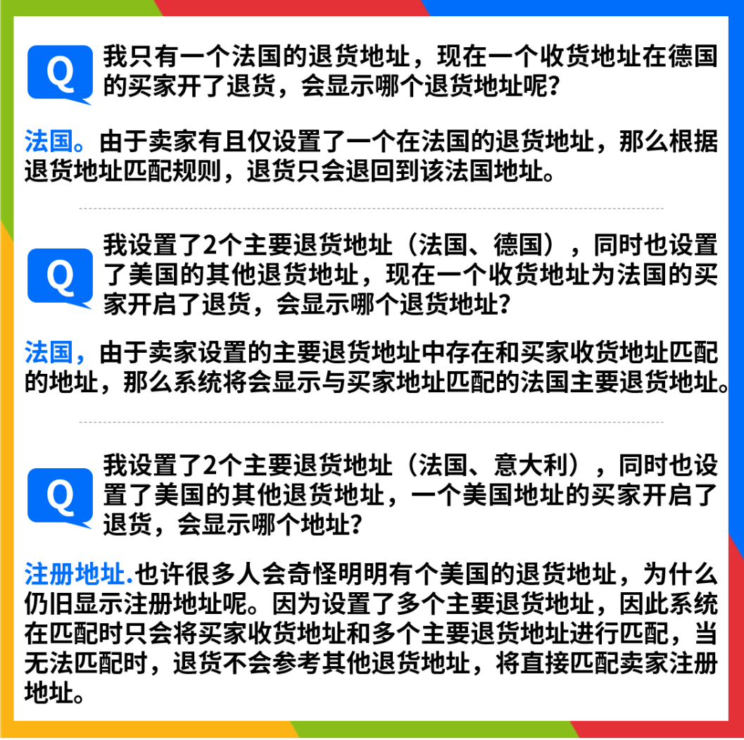 合理的設置退貨，提高旺季售後處理效率