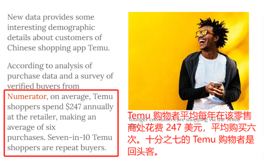 回頭客超70%，Temu正在重現拼多多的奇蹟