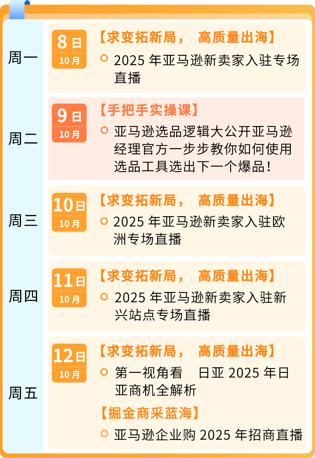 【開店必看，有新福利】亞馬遜2025年新賣家入駐火熱進行中！