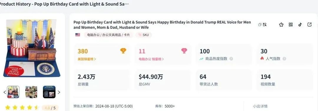 特朗普勝選帶動的周邊商品熱銷，賣家需警惕這幾個風險！