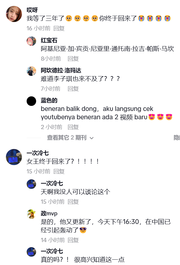 李子柒歸來，TikTok播放量超百萬，依然是頂流！