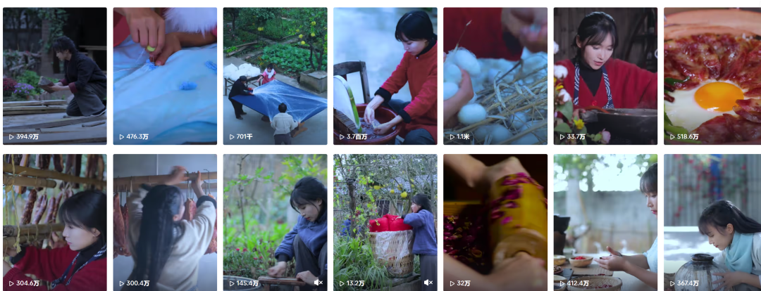 李子柒歸來，TikTok播放量超百萬，依然是頂流！