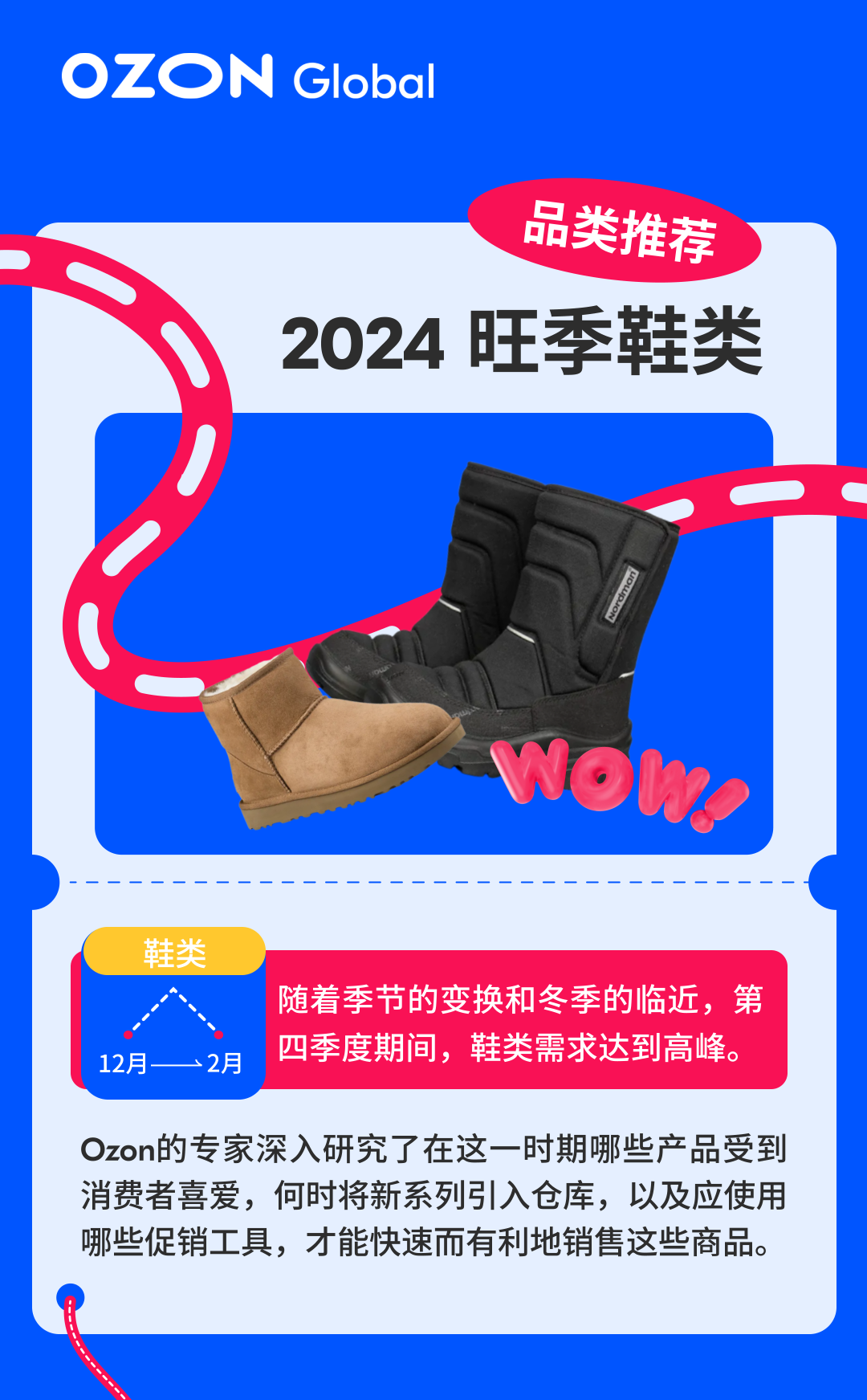 Ozon官方品類經理揭密旺季鞋類熱銷品