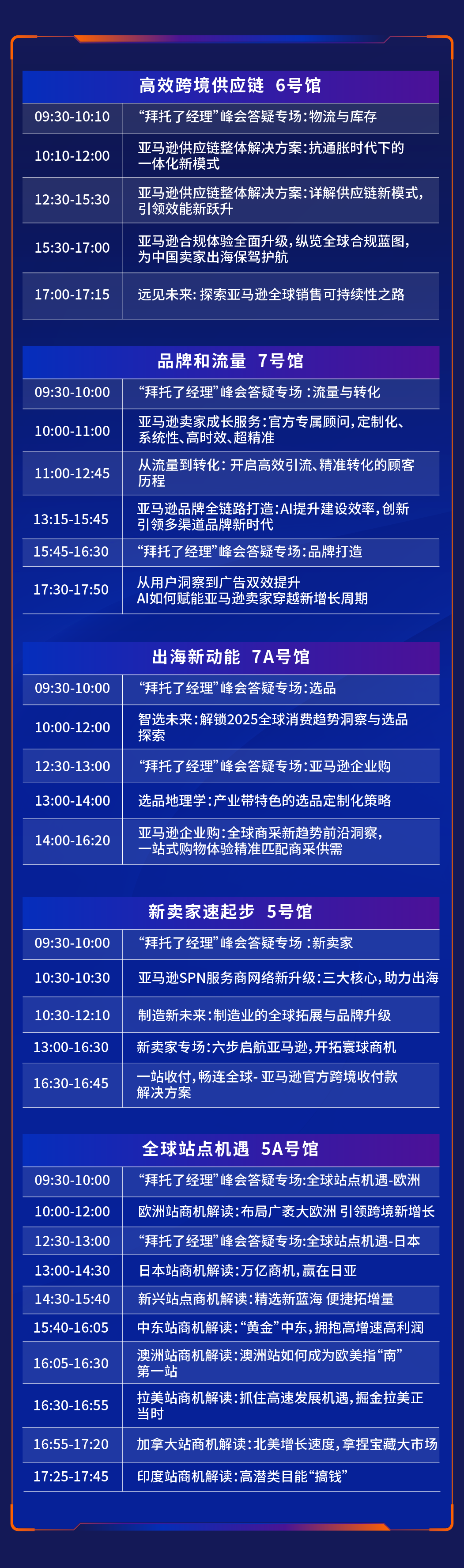 【參會者必看】2024亞馬遜跨境峯會全攻略詳解，參會不迷路！