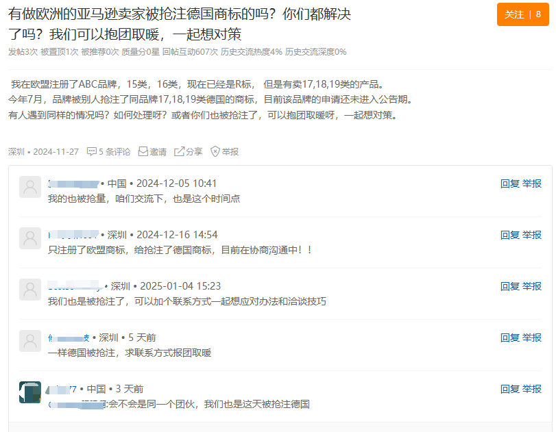 要價20萬？亞馬遜賣家被商標搶注者勒索，德國商標被搶注怎麼辦？
