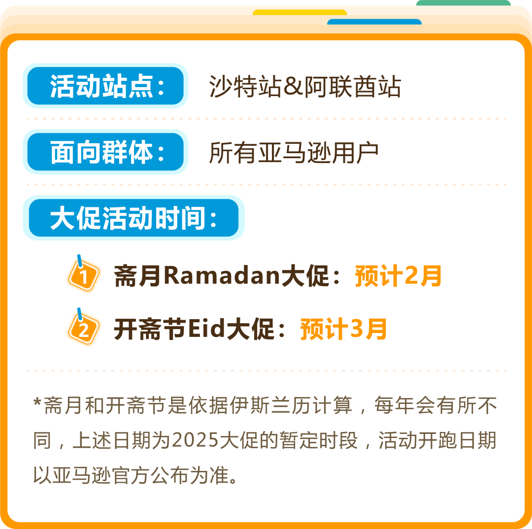 整個3月都在放假+買買買？亞馬遜中東站潑天的流量誰還不接！