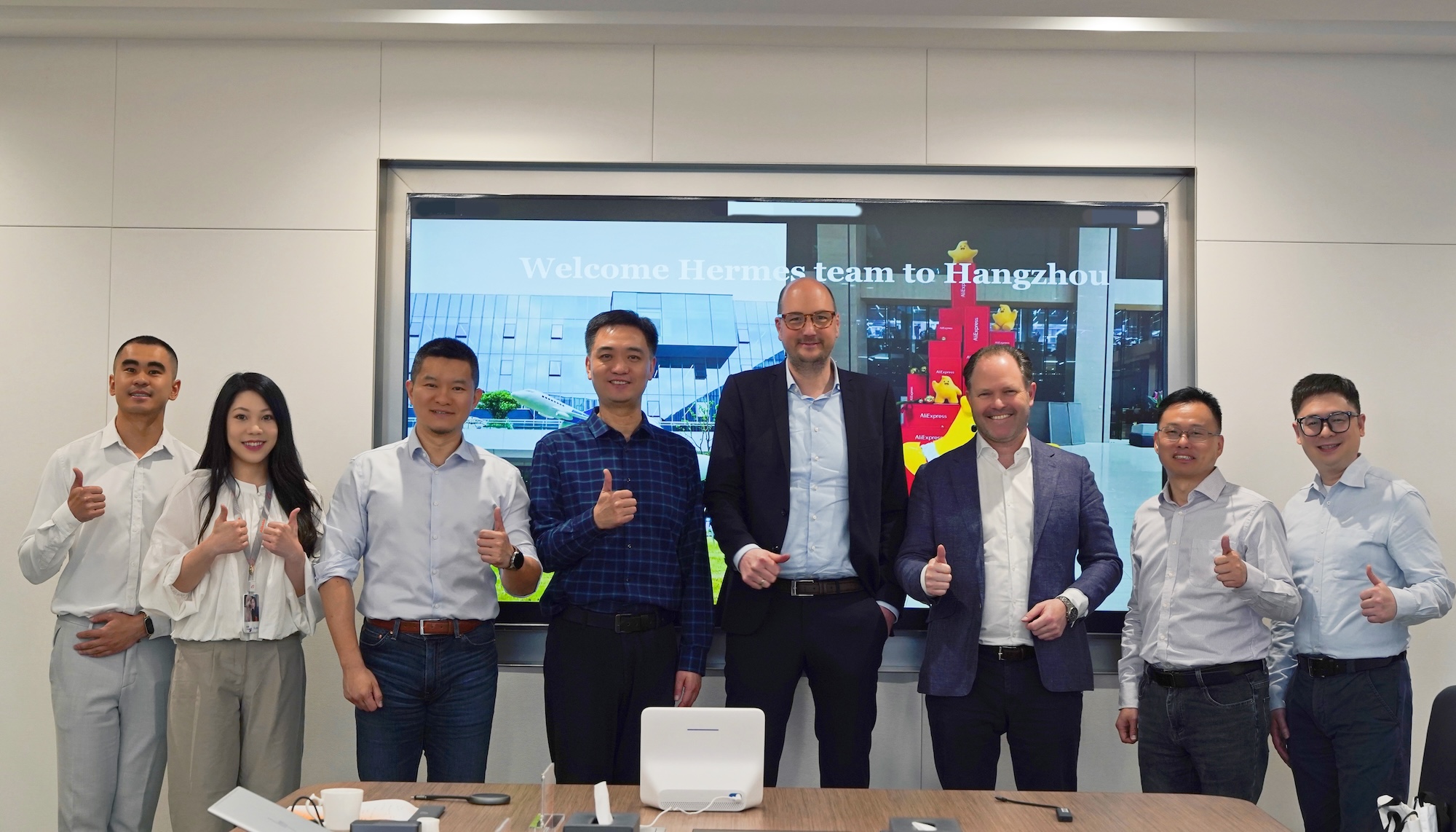 德國物流巨頭Hermes新任CEO首訪杭州 與阿里速賣通加強歐洲物流合作