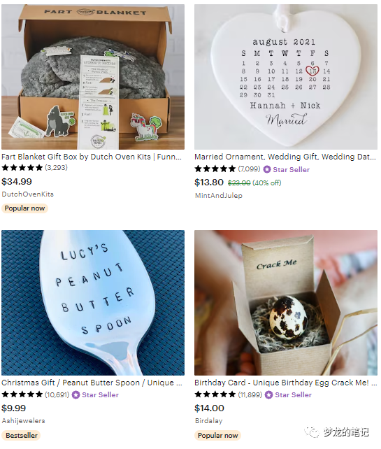 Etsy 5月份爆單的產品 2023.05