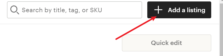 Etsy如何設置listing變體，如何設置多個sku？