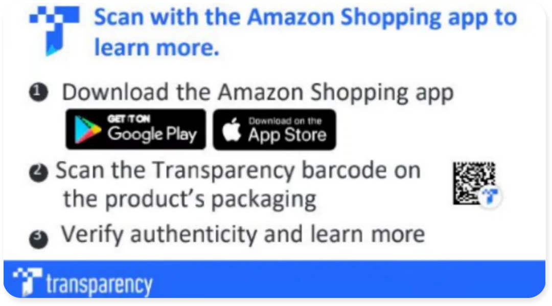 1000個代碼免費領！亞馬遜Transparency 透明計劃限時福利，旺季Listing保護金鐘罩